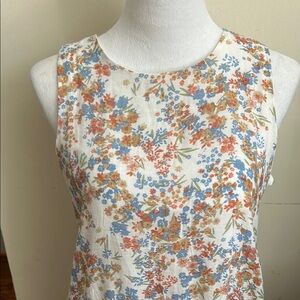 Floral Sleeveless Dress